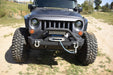 DV8 Offroad FBSHTB-15 Jeep JK/JL Front Bumper w/Fog Light Holes FS-15 07-18 Wrangler JK/JL Steel Stubby DV8 Offroad - Truck Part Superstore