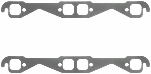 FEL-PRO 1444 SB Chevy Exhaust Gaskets Square Port Stock Size