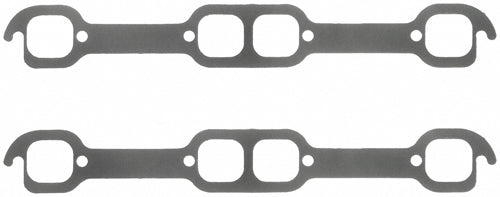 FEL-PRO 1482 18 Deg. SB Chevy Ex. Gsk PORT SIZE 1.74in x 1.6in