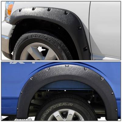 Black Horse Off Road FF-CHSI20SM Black TPO Smooth Pocket Style - Truck Part Superstore