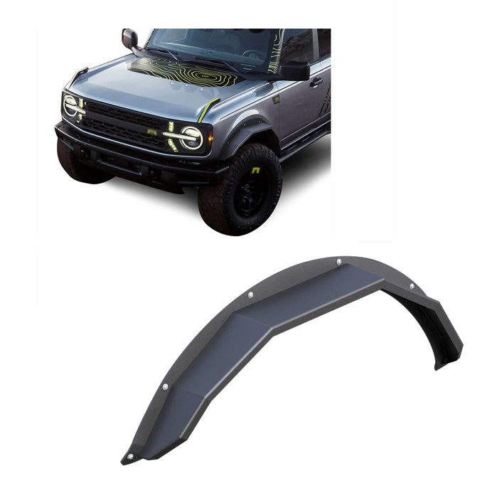 Black Horse Off Road FF-FBF21HD Black Steel Heavy Duty Sheet Metal Plate - Truck Part Superstore