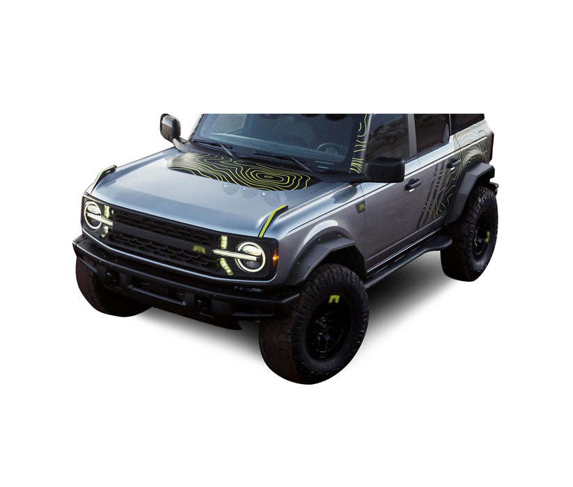 Black Horse Off Road FF-FBFR21HD Black Steel Heavy Duty Sheet Metal Plate - Truck Part Superstore