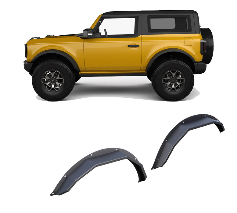 Black Horse Off Road FF-FBFR22HD Black Steel Heavy Duty Sheet Metal Plate - Truck Part Superstore