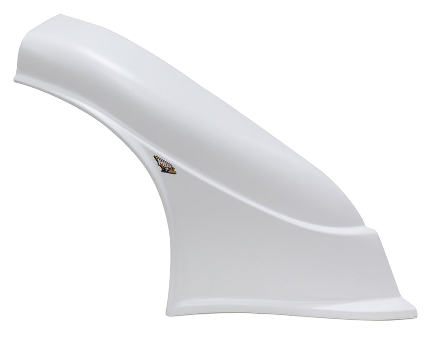 FIVESTAR 006-25-WR MD3 Plastic Dirt Fender White Old Style