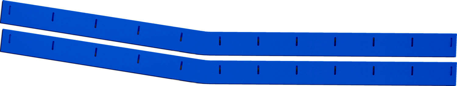 FIVESTAR 021-400-CB 88 MD3 Monte Carlo Wear Strips 1pr Chevron Blue