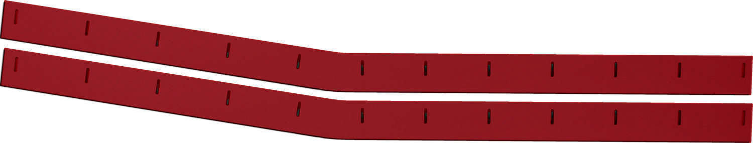 FIVESTAR 021-400-R 88 MD3 Monte Carlo Wear Strips 1pr Red