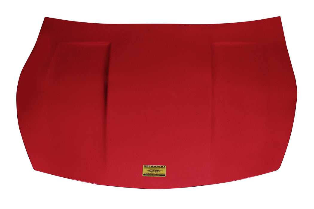 FIVESTAR 11002-33011-R 2019 LM Hood Hand Laid Fiberglass Red