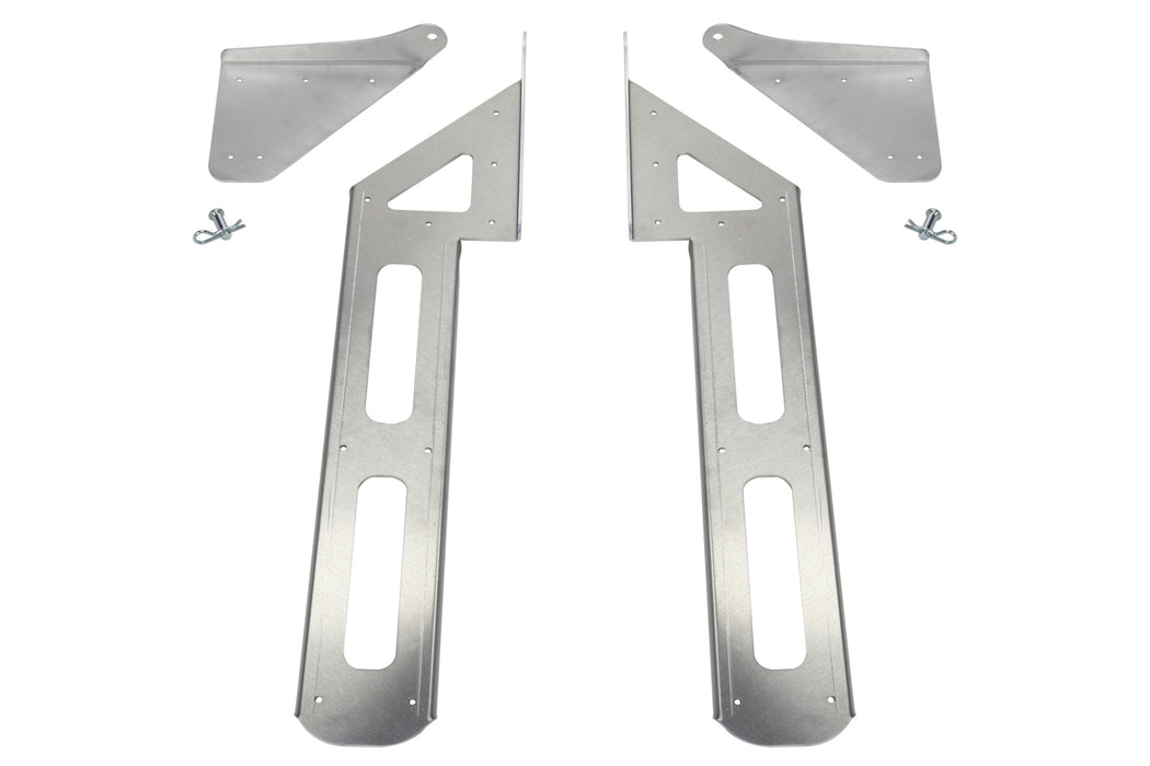FIVESTAR 11002-73333 Aluminum Hood Hinge Kit Extended Pair
