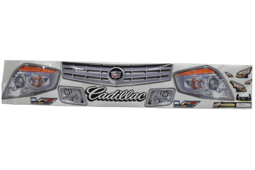 FIVESTAR 215-410-ID Nose Only Graphics MD3 Cadillac Sticker Decal