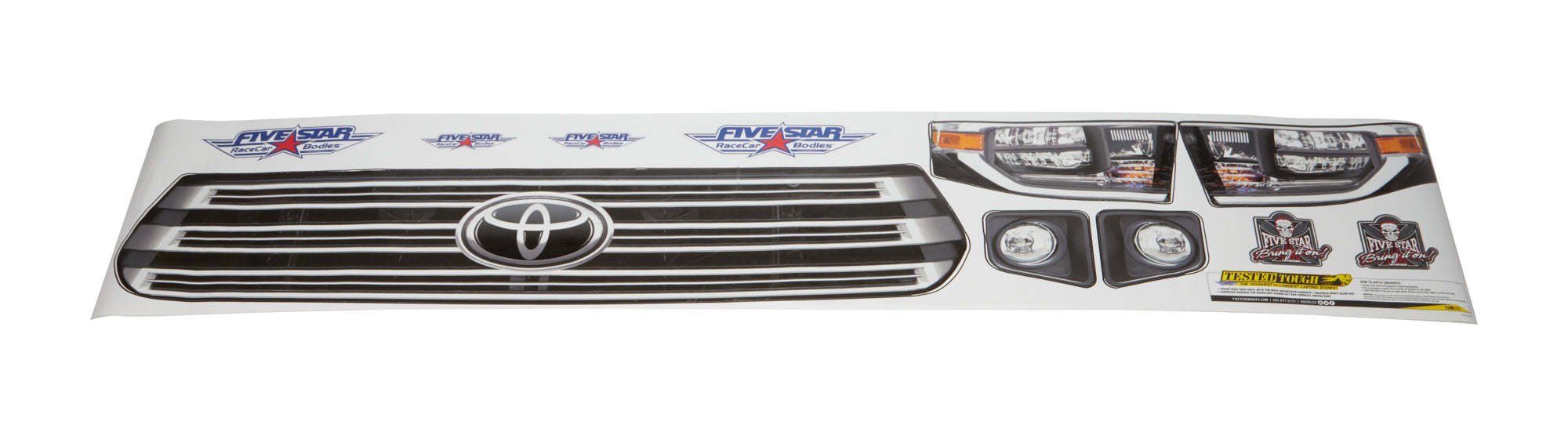 FIVESTAR 21721-44141 Graphics Nose ID Kit Toyota Tundra