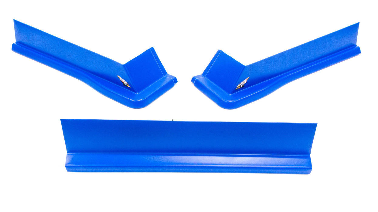 FIVESTAR 3022-417-CB Modified Aero Valance 3pc. Chevron Blue