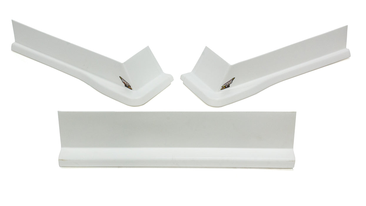 FIVESTAR 3022-417-W Modified Aero Valance 3pc. White