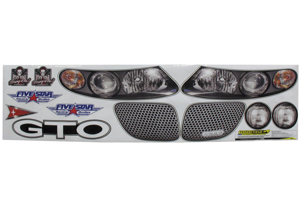 FIVESTAR 375-410-ID Nose Only Graphics MD3 GTO Sticker Decal