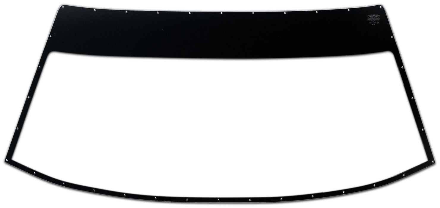 FIVESTAR 601-6303-2B Windshield Monte Carlo 1/8in Mar-Resistant Flat