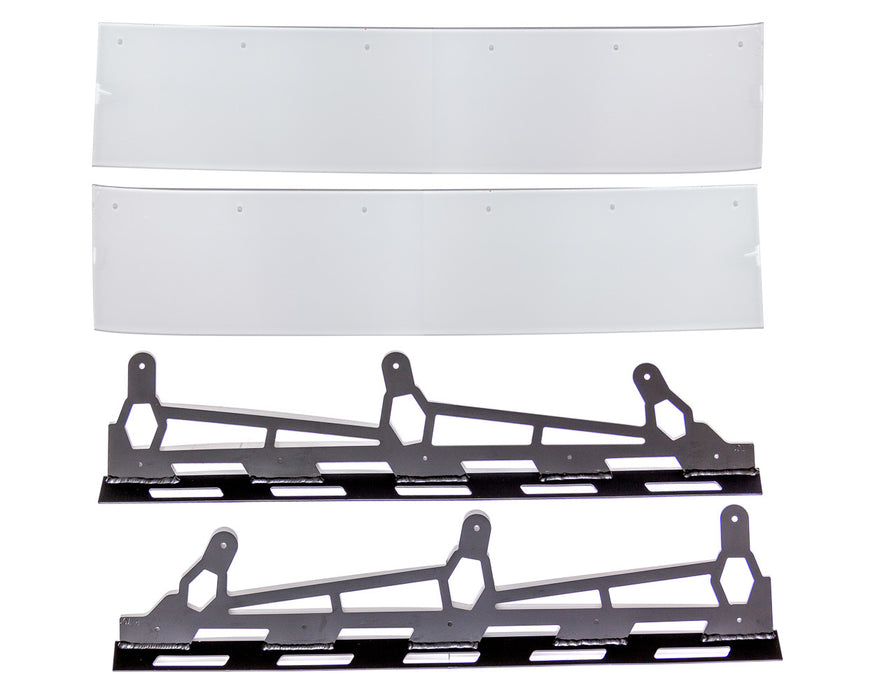 FIVESTAR 661-6737-B ABC Spoiler 6.5in x 60in 70 Degree Black