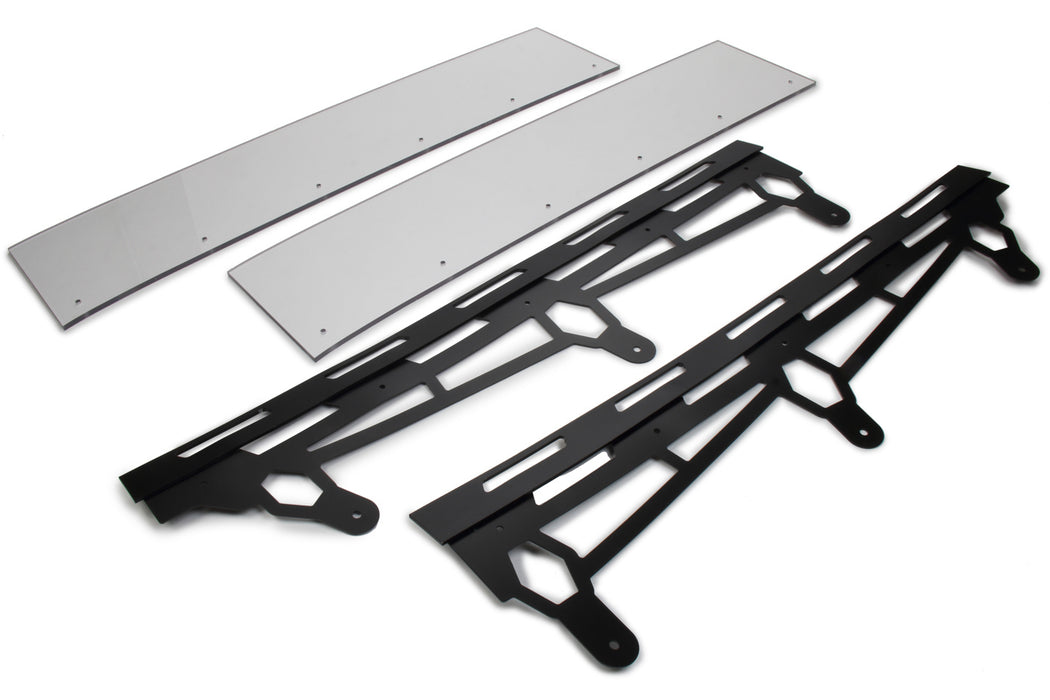 FIVESTAR 661-6747-B Spoiler 5in x 60in 70 Degree Black