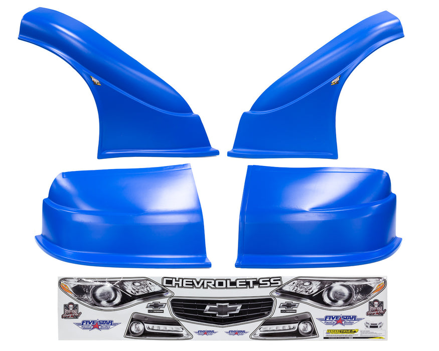 FIVESTAR 680-416-CB Dirt MD3 Combo Chevy SS Chevron Blue