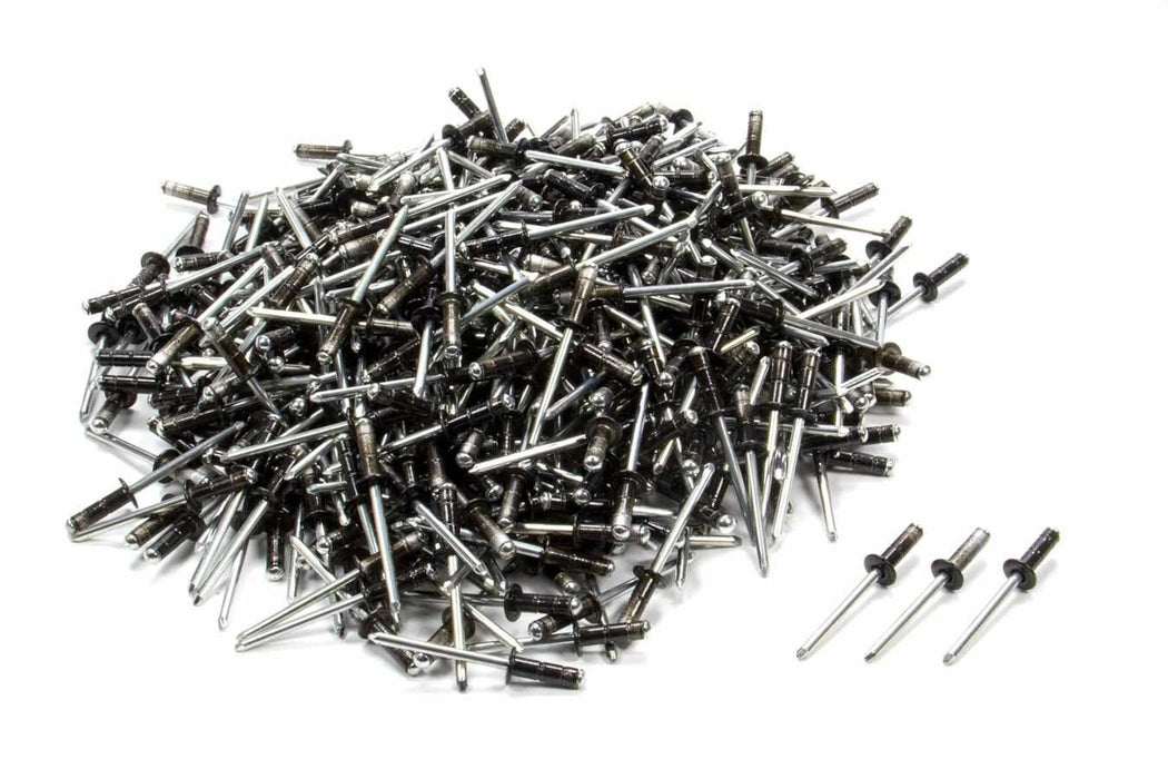 FIVESTAR 814B-500S Sm Hd Rivet Black Multi -grip 500pk