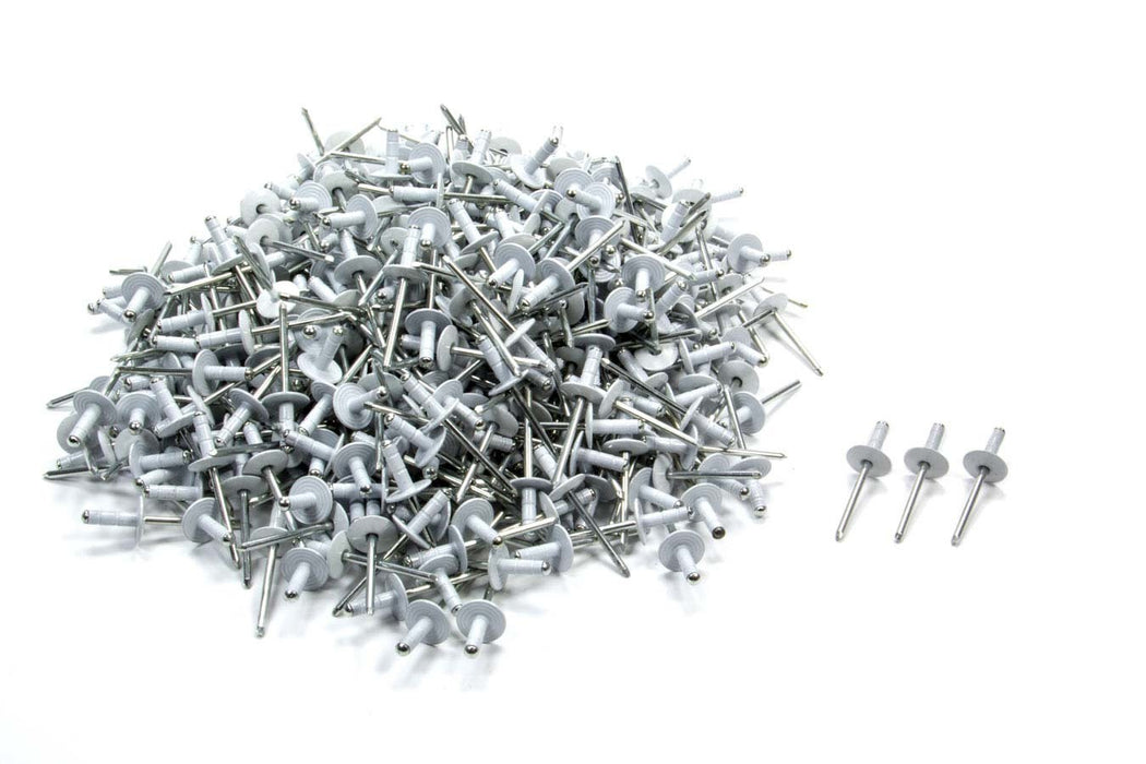 FIVESTAR 814W-500L Lrg Hd Rivet White Multi -grip 500pk