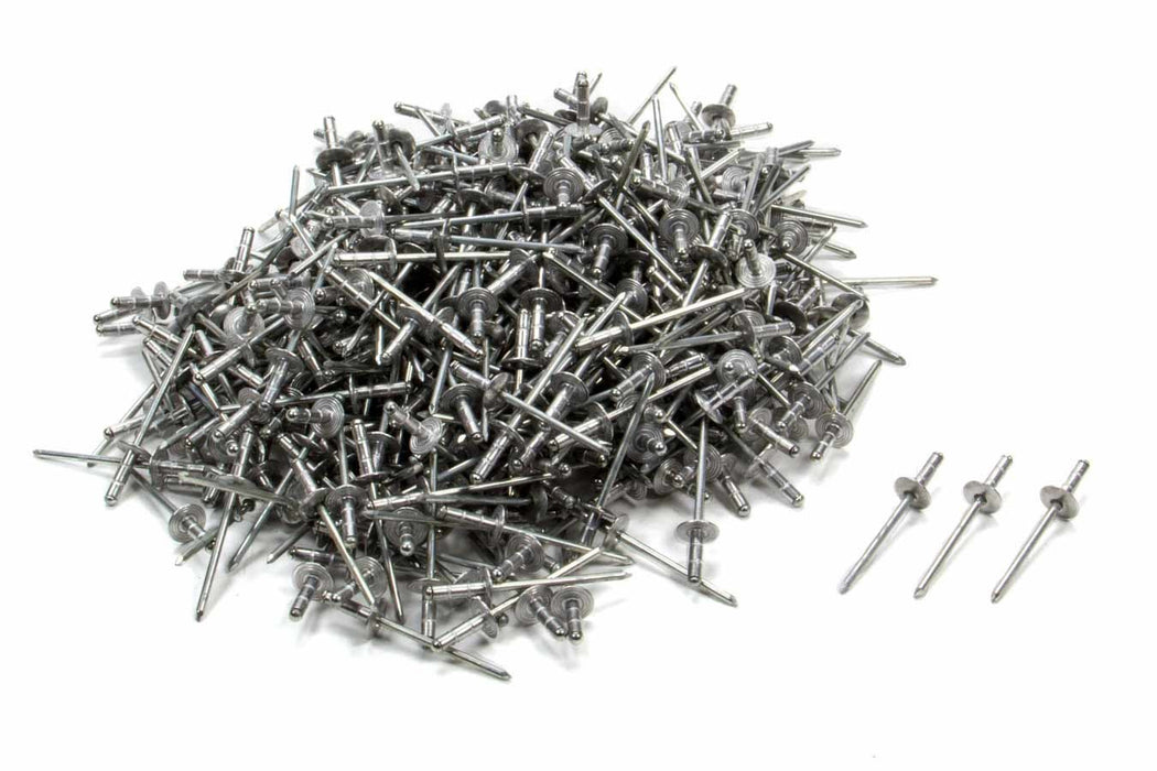 FIVESTAR 815-500L Large Head Rivet Silver 500pc 1/8in