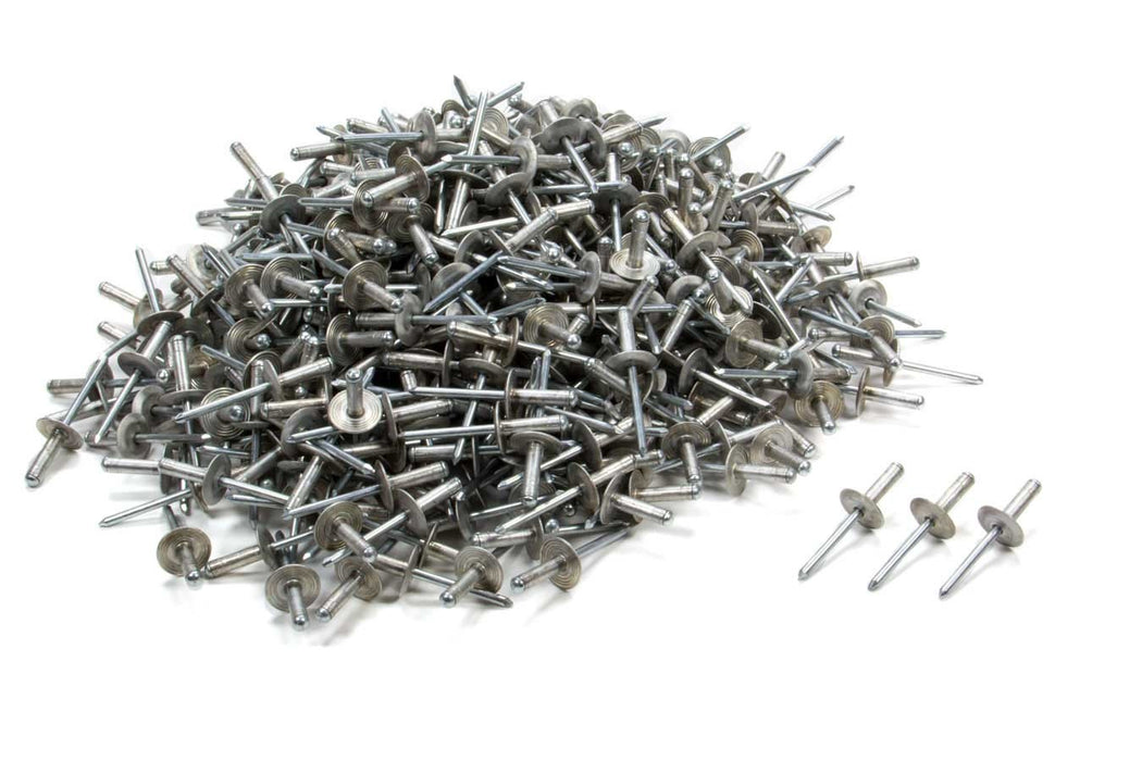 FIVESTAR 816-500L Large Head Rivet Silver 500pc 3/16in