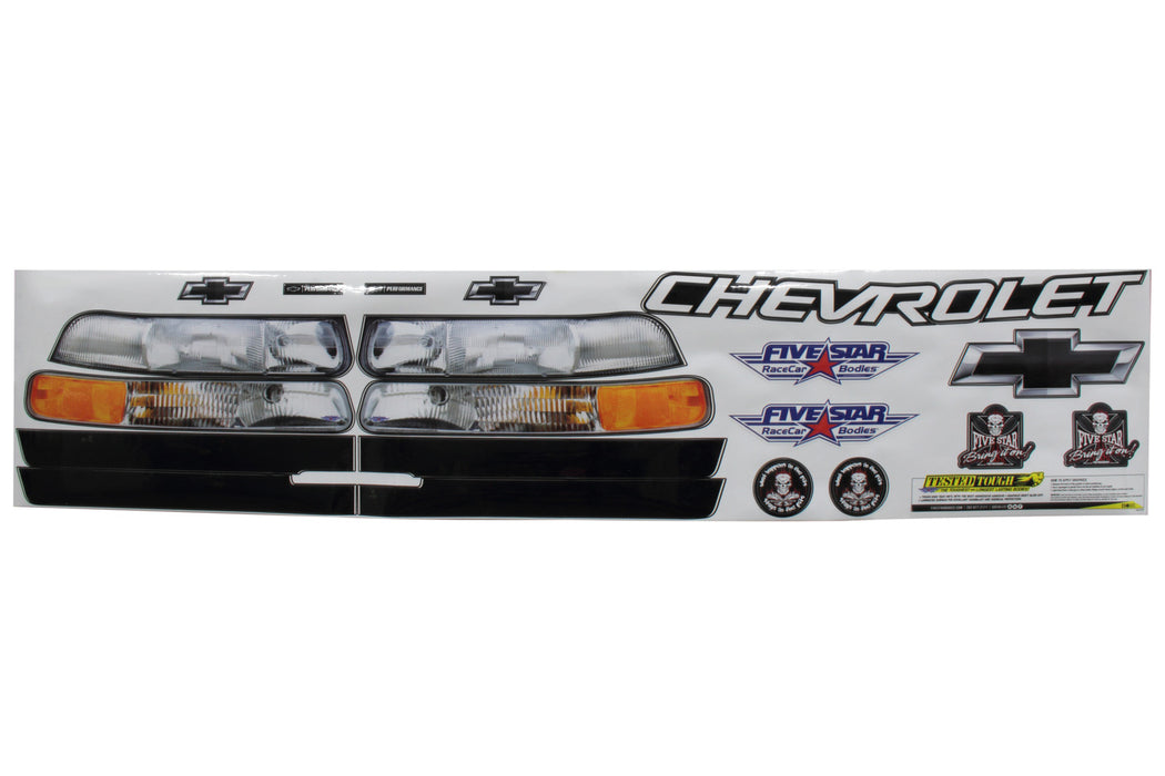 FIVESTAR T230-410-ID Graphics Kit Chevy Pkup Truck Decal Sticker Head