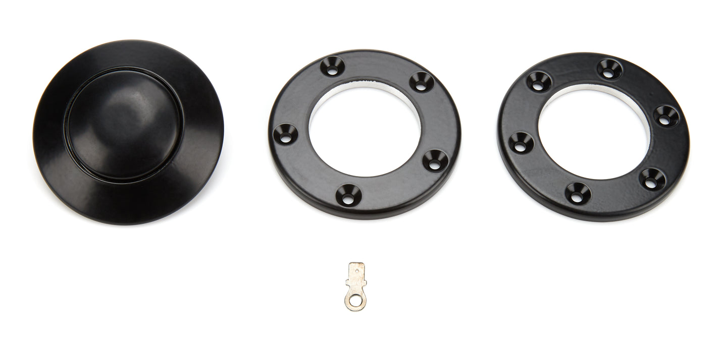 FLAMING RIVER FR20119HNBK Horn Button 5/6 Bolt Black