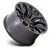Fuel 1PC D80420001847 D804 20X10 8X180 BLK-OUT -18MM - Truck Part Superstore