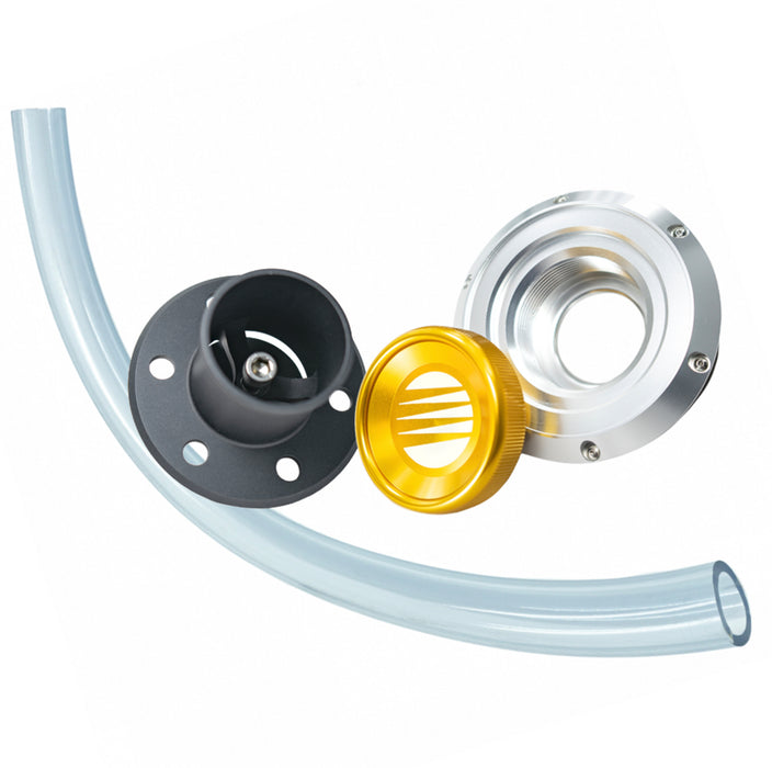 FUELAB FUEL SYSTEMS 63712 Remote Fuel Fill With Cap