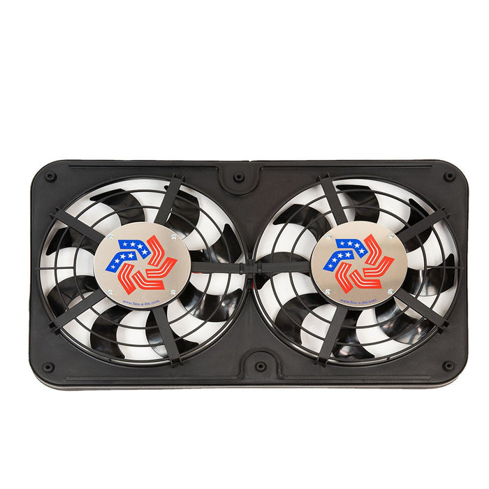 FLEX-A-LITE 116551 Dual 12in Lo ProfilePull er Fans w/Controls