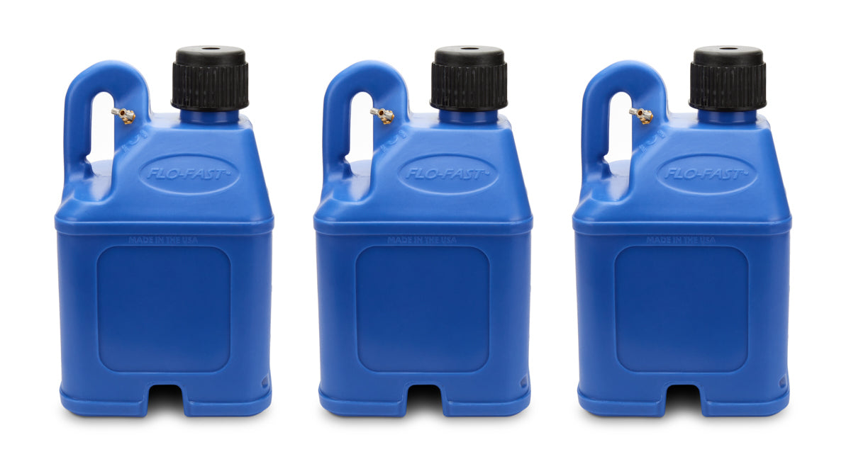 FLO-FAST 50102-3 Utility Container Blue (Case of 3) Stackable
