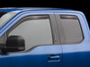 Weathertech 84765 Front&ampRear Side Window Deflectors, Dark Smoke - Truck Part Superstore