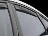 Weathertech 81732 Rear Side Window Deflectors, Dark Smoke - Truck Part Superstore