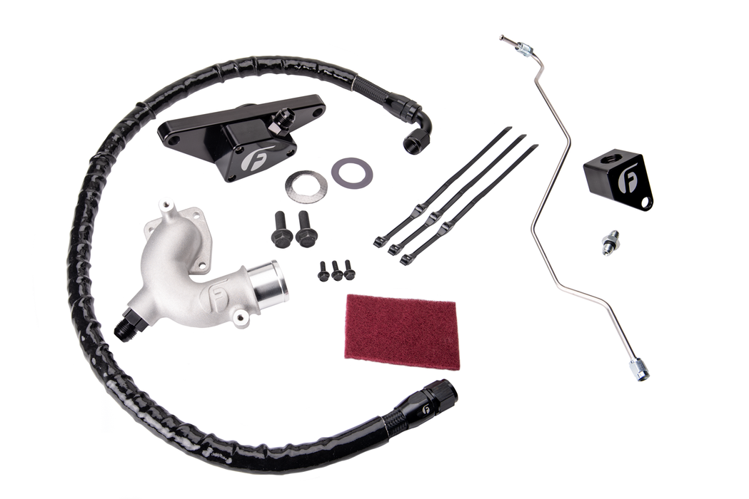 Fleece Performance FPE-CLNTBYPS-CUMMINS-0712 Coolant Bypass Kit for 2007.5-2012 RAM with 6.7L Cummins Fleece Performance - Truck Part Superstore