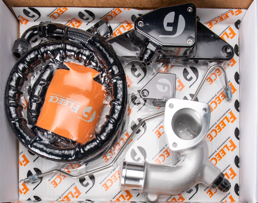 Fleece Performance FPE-CLNTBYPS-CUMMINS-0712 Coolant Bypass Kit for 2007.5-2012 RAM with 6.7L Cummins Fleece Performance - Truck Part Superstore