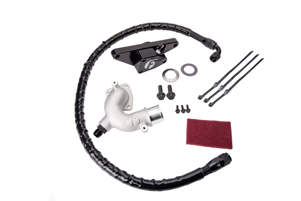 Fleece Performance FPE-CLNTBYPS-CUMMINS-1318 Coolant Bypass Kit for 2013-2018 RAM with 6.7L Cummins Fleece Performance - Truck Part Superstore