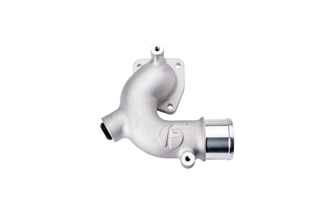 Fleece Performance FPE-CUMM-TH-19 Replacement Thermostat Housing with Auxiliary Port 2019-Present RAM 6.7L Cummins Fleece Performance - Truck Part Superstore