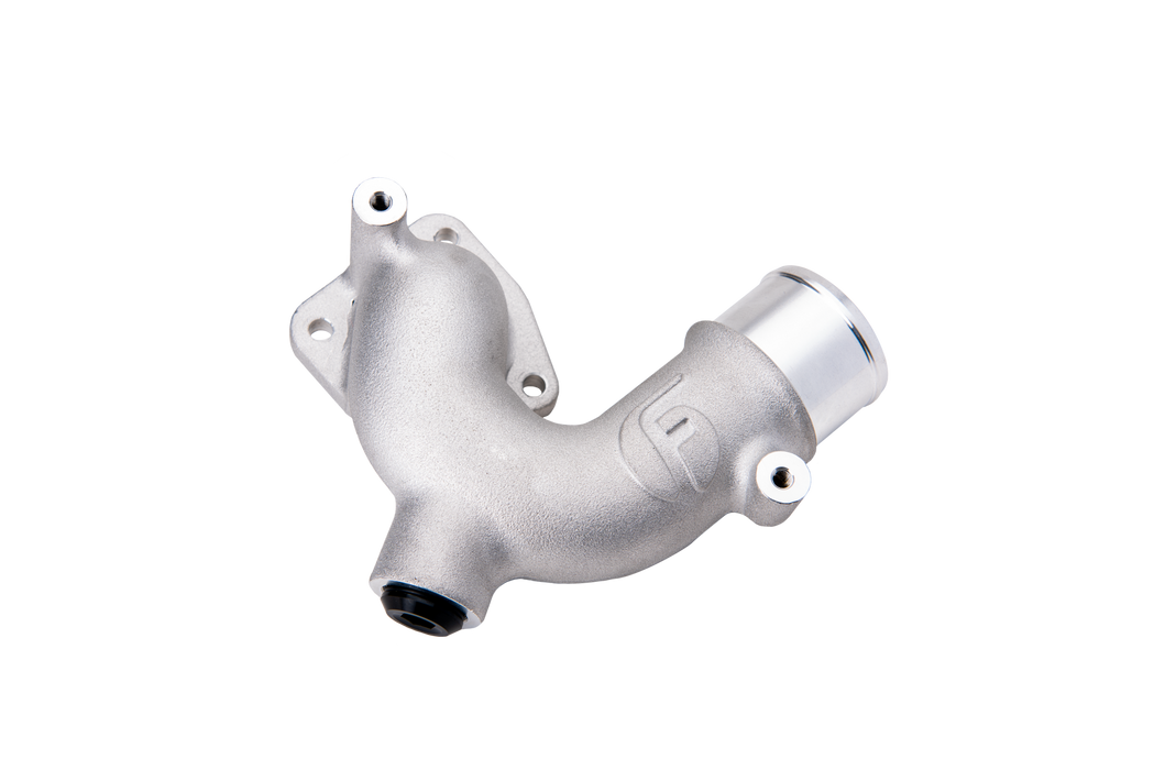 Fleece Performance FPE-CUMM-TH-19 Replacement Thermostat Housing with Auxiliary Port 2019-Present RAM 6.7L Cummins Fleece Performance - Truck Part Superstore