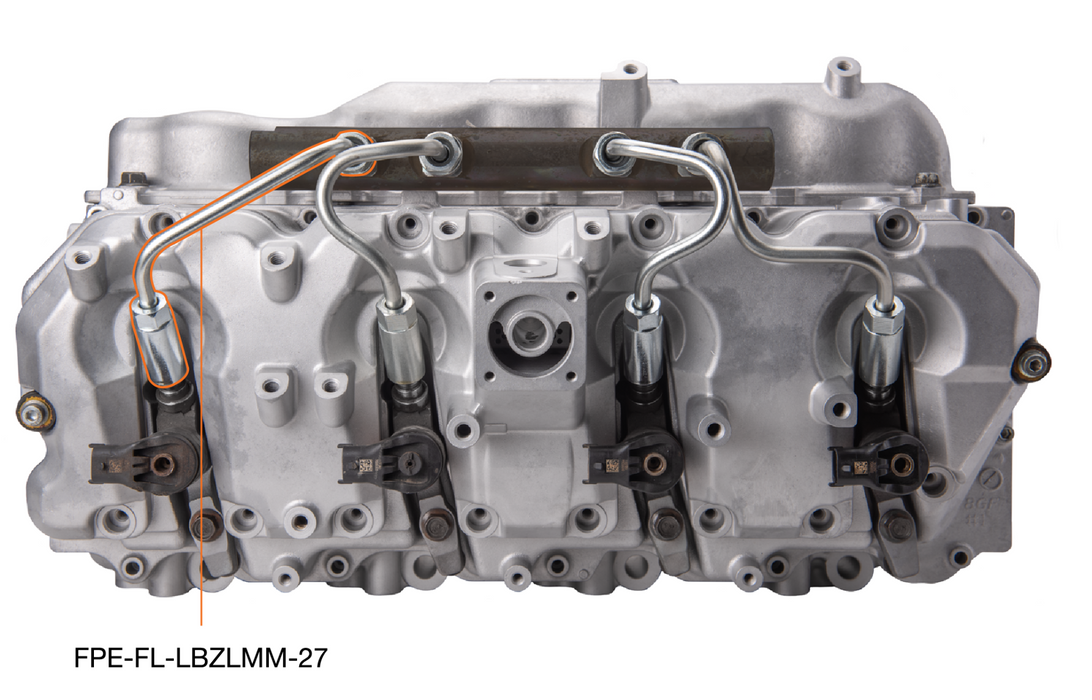 Fleece Performance FPE-FL-LBZLMM-27 LBZ/LMM Duramax High Pressure Injection Line (Number 2 and Number 7) Fleece Performance - Truck Part Superstore