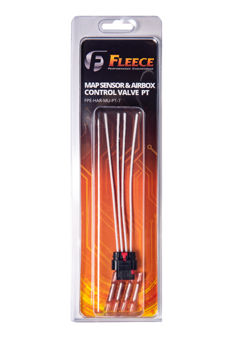 Fleece Performance FPE-HAR-MU-PT-7 MAP Sensor and Airbox Control Valve Pigtail Fleece Performance - Truck Part Superstore