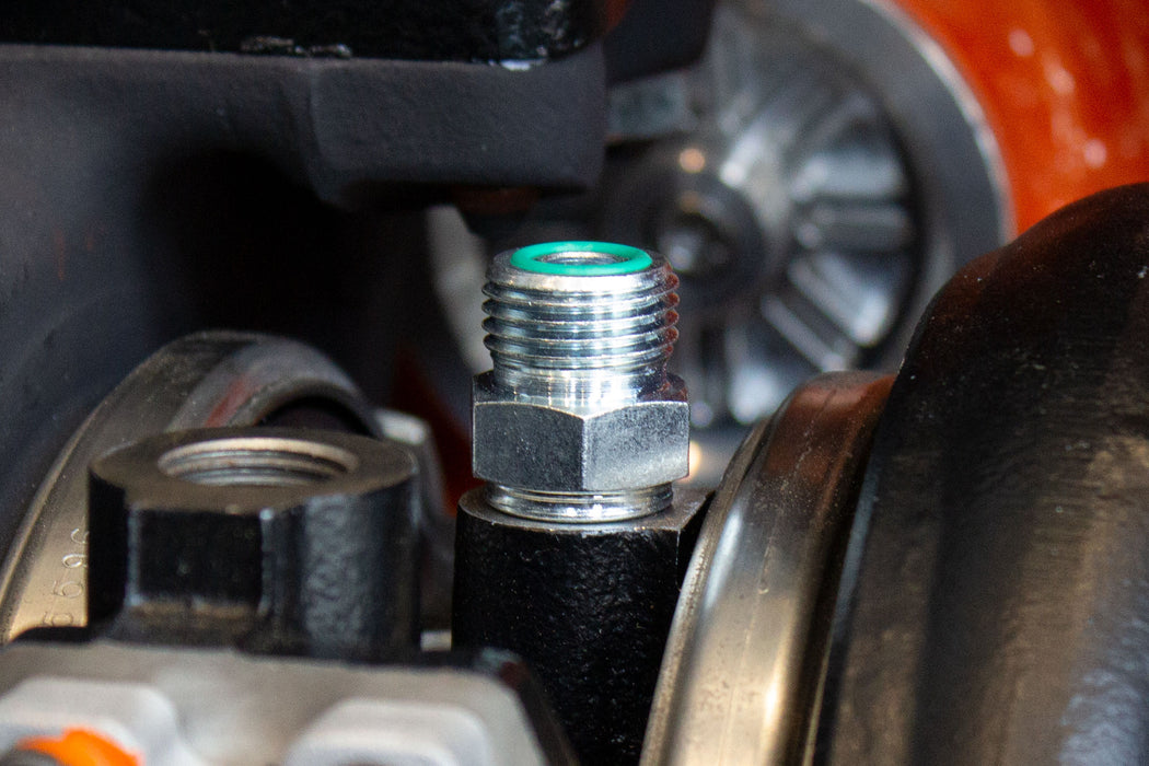 Fleece Performance FPE-HOL-FD-FIT Factory Oil Feed Line Fitting for Holset Turbochargers Fleece Performance - Truck Part Superstore