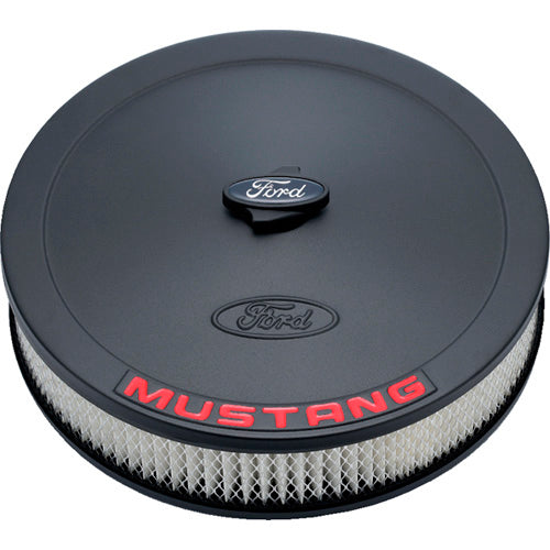FORD 302-362 13in Dia Air Cleaner Kit Black