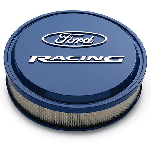 FORD 302-381 Slant Edge Air Cleaner Kit 13in Dia  Drop Base