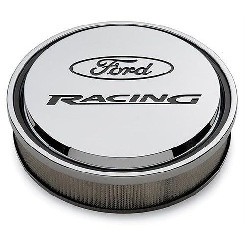 FORD 302-384 Slant Edge Air Cleaner Kit 13in Dia  Drop Base
