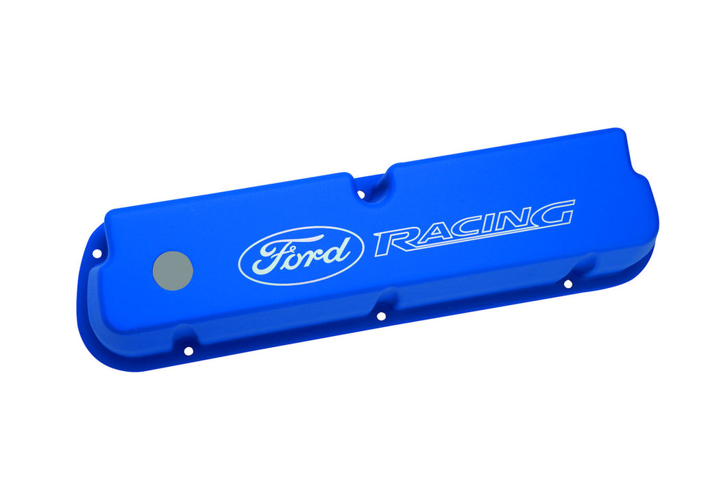 FORD M6582-LE302BL Valve Cover Set Aluminum 302 Blue Laser Etched