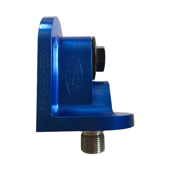 FORD M6880-B50 Oil Filter Adapter w/ 3/4-16 Threads- Blue