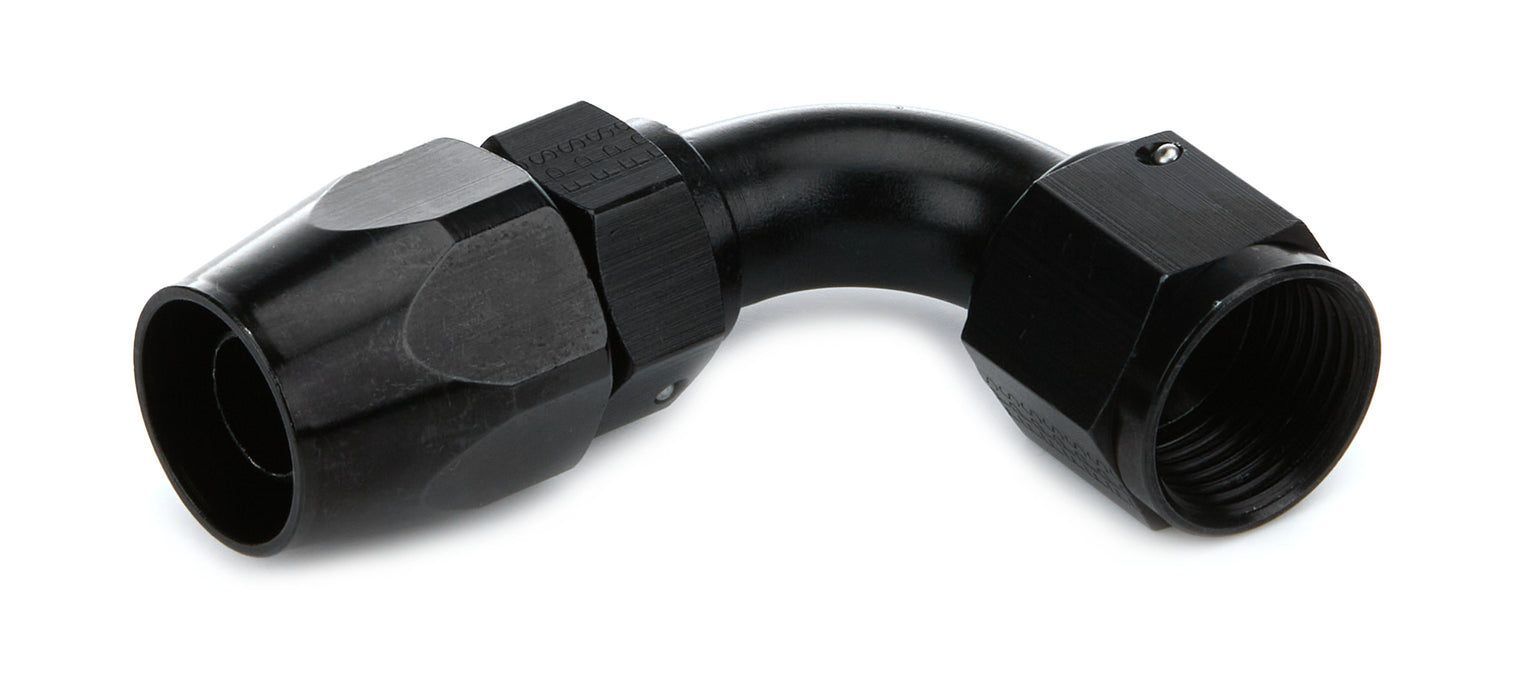 FRAGOLA 109010-BL Hose Fitting #10 90 Deg Black