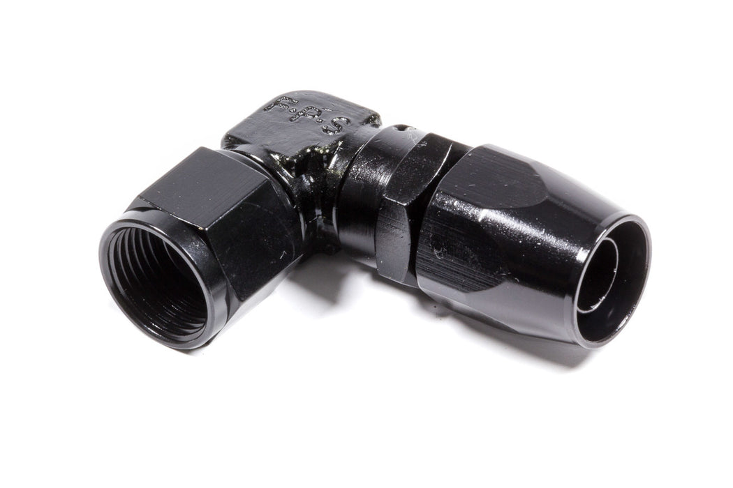 FRAGOLA 109110-BL #10 x 90 Low Profile Forged Hose End Black