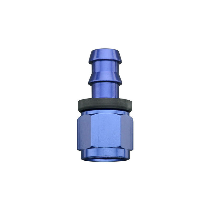 FRAGOLA 200107 8an x 3/8  Push-Lite Hose End - Straight