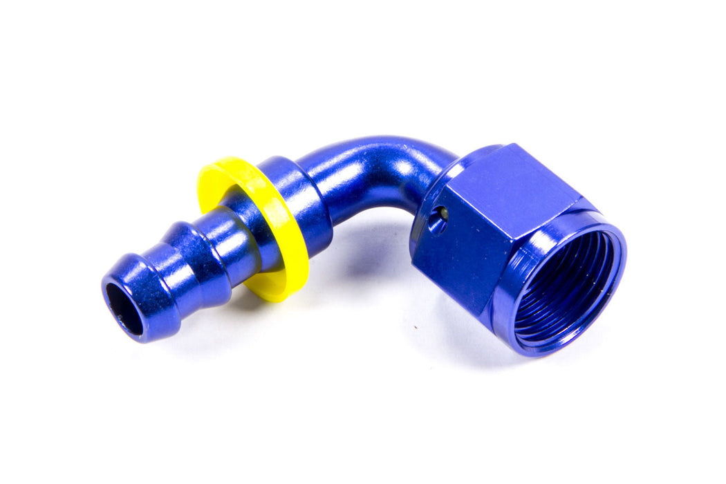 FRAGOLA 209110 Hose Conversion Fitting #10 90deg to #8 Hose
